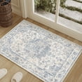 thumbnail image 5 of WIPONKEN 2x3 Area Rugs for Living Room Bedroom Dining Room Office Farmhouse, Machine Washable Non Slip Vintage Persia Rug Blue, 5 of 7