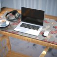 thumbnail image 3 of Long Mouse Pads for Desk,Baseball Silhouette Pattern Desk Mats on Top Of Desks, Desk Mouse Pad Extra Large with 3mm Non-Slip Base and Stitched Edge for Gaming,Office,Work,Home 35.4"x15.7", 3 of 6