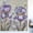 brown, variant on Purple Iris Window Privacy Film Stain Glass,Reusable Decorative Rainbow Window Film,Spring Vintage Flowers Butterfly Leaves Khaki Static Cling Sun Blocking Stickers Decals Covers 29.5" x 118" (2pcs)