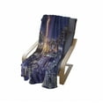 thumbnail image 4 of City Soft Flannel Fleece Throw Blanket, Vibrant Illustration of Tokyo Japan at Night Busy Life Business District, Cozy Plush for Indoor and Outdoor Use, 50" x 70", Multicolor, by Ambesonne, 4 of 6