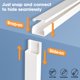 thumbnail image 5 of Kit Cord Hider YesBes Cable Raceway de 32 m, soporte de pared para TV, blanco, 5 of 6