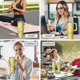 thumbnail image 7 of OBREWU Lemon Tumbler with Handle and Lid,Lemon 40oz Double Wall Vacuum Insulated Tumbler,Cups Gift for Women and Men, 7 of 7