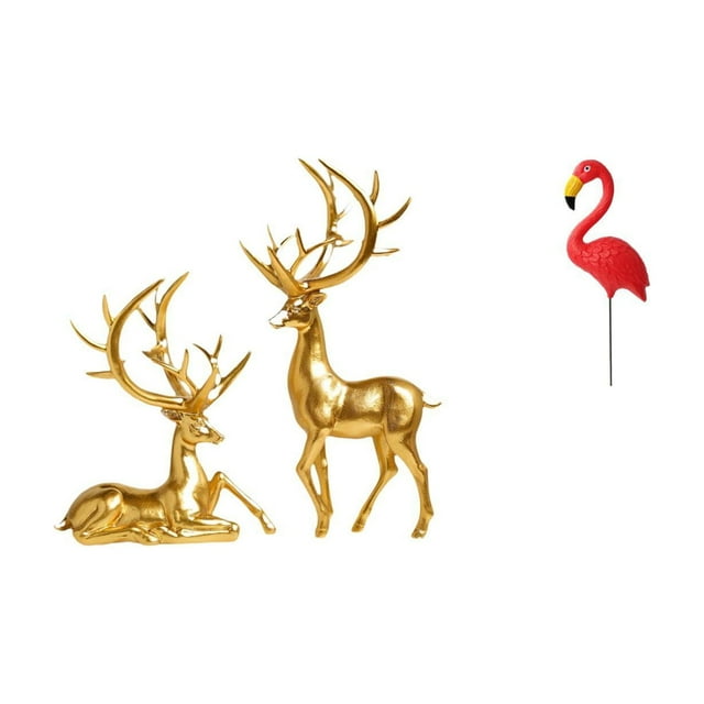 Figuras de resina, esculturas decorativas para sala de estar, encimera, jardín, adorno artístico, accesorios de jardín de hadas, primavera y vacacione