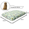 thumbnail image 2 of Deer Pet Bed, Doodle Style Forest with Green Tones Abstract Trees and Deer with Heart, Chew Resistant Pad for Dogs and Cats Cushion with Removable Cover, 24" x 39", Multicolor, by Ambesonne, 2 of 4