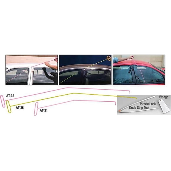 Bouton de Verrouillage Outil en Plastique Uniquement - Steck