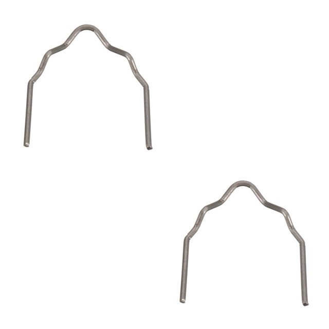 Shengyu 100 Pcs Agrafes Chaudes pour Réparation de Pare-Chocs de Voiture Efficace et Durable 0.8mm 2Set