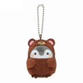 thumbnail image 2 of Pequeño colgante de muñeco de peluche con cadena, bonito pingüino de dibujos animados disfrazado, llavero colgante, decoración, regalo para, D, 2 of 5