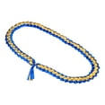 thumbnail image 3 of Uxcell 47 inch Graduation Leis 1 Pcs Graduation Ribbon Leis Graduation Money Leis Class Bright Color DIY Blue and Gold, 3 of 5