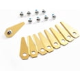 thumbnail image 2 of CHAO Titanbelagda cuchillo hasta Bosch Indego robotgräsklippare 9st Guld talla única, 2 of 5