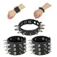 thumbnail image 4 of Cool Durable Punk Clouté Bracelet, Bracelet Personnalisé, pour le Groupe de Rock Rétro Parti Punk, 4 of 8