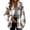 Beige, variant on FAVIPT Plaid Flannel Shacket for Women 2023 Clearance,Women's Fleece Plaid Jacket Coats Button Down Lapel Sherpa Shacket Outwear with Pockets