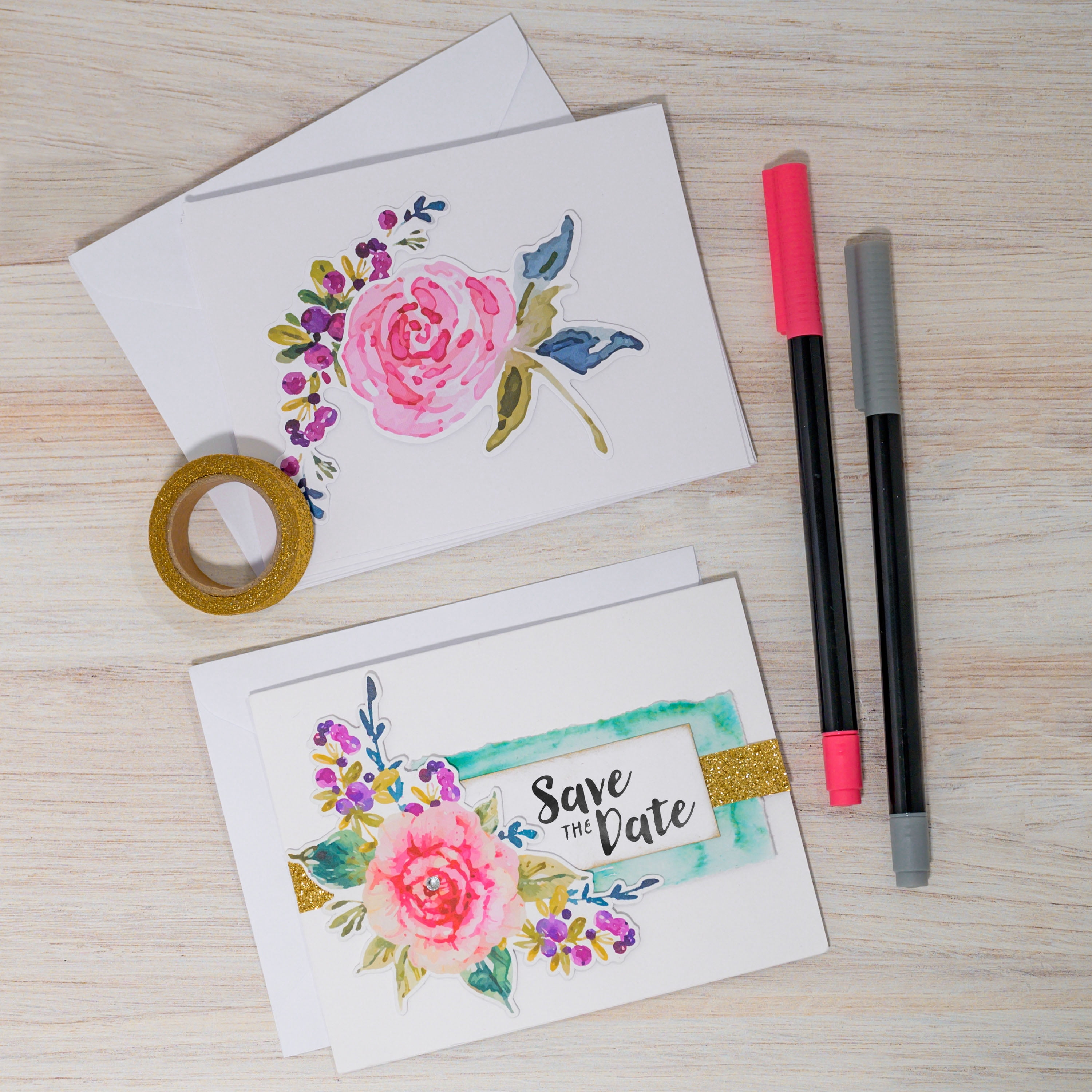 Hello Hobby A6 Blank All Occasion Greeting Cards, with Envelopes 4.25" x 6.25" (12 Count)