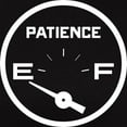 thumbnail image 3 of CafePress - Empty Patience Gauge Women's Classic T Shirt - Women's Traditional Fit Dark T-Shirt, 3 of 4