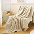 thumbnail image 6 of Bed Blanket Thermal Blanket Lightweight Bed Breathable Soft Comfortable Washable Blanket For All Season, 6 of 8
