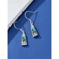 thumbnail image 3 of CACA LADY Lighthouse Earrings 925 Sterling Silver Natural Abalone Shell Lighthouse Dangle Earrings Jewelry Gifts, 3 of 5