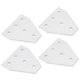 thumbnail image 4 of Repair Mending Plates, Durable Convenient Practical 5 Hole Aluminium Alloy Joining Plate  For CNC Router For 3D Printer 2020T,3030T,4040T, 4 of 8