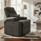 thumbnail image 1 of Sillón Eléctrico Reclinable Elevador, masajeador y calefacción color Gris Living Essentials, 1 of 7