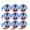 Opaque, variant on Grinning Nutcracker Soldier with Snowflakes Planner Calendar Scrapbooking Crafting Stickers