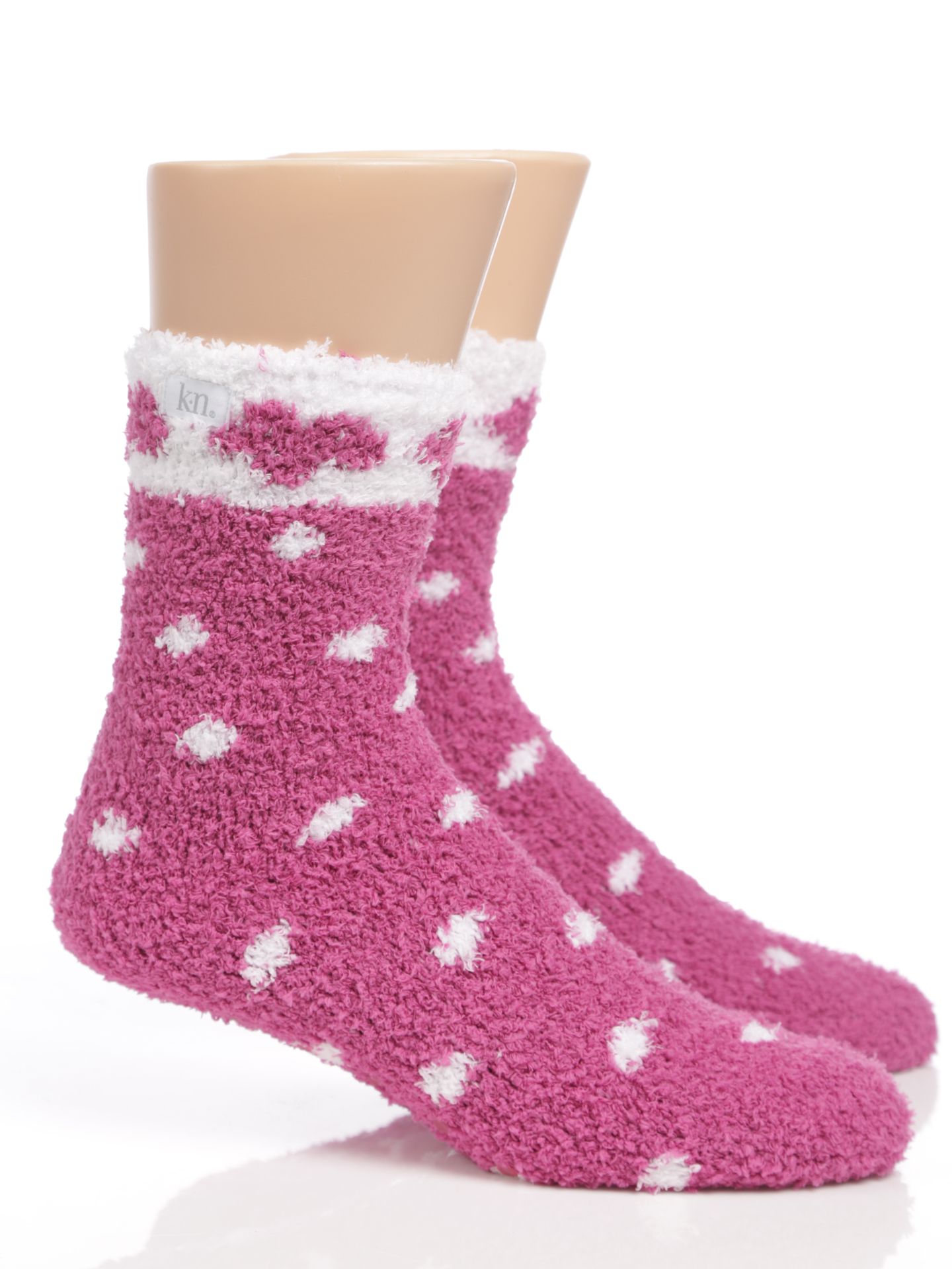 Karen Neuburger Karen Neuburger Women's Flower Dot Gripper Socks