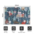 thumbnail image 5 of Dark Blue Christmas Santa Pattern Door Rugs,Washable Non Slip Door Mats Indoor,Decorative Door Mats,Entry Mat Indoor for Entrance,Bedroom,Kitchen,Bathroom,16"x24", 5 of 6