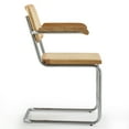 thumbnail image 5 of Glamour Home Amery 19" Modern Faux Leather Dining Chairs in Gray (Set of 2), 5 of 6