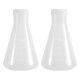 thumbnail image 1 of Laboratory Graduated Plastic Conical Flask, Measurable, Smooth Thick Wall, Two Bottles of 250Ml, 1 of 5