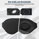 thumbnail image 3 of Máscara para dormir, máscara para dormir opaca para hombres y mujeres, máscara para dormir lavable, máscara para dormir, máscara para ojos con correa ajustable 3D, transpirable y suave, 3 of 3