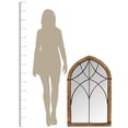 thumbnail image 4 of Stratton Home Decor Miroir de Fenêtre Cathédrale Augusta Ferme Moderne, 4 of 5