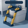 thumbnail image 1 of Asiento de entrenamiento para ir al baño para niños pequeños, asiento de entrenamiento para ir al baño para bebés, escalera de entrenamiento para ir al baño, asiento, 1 of 5
