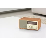 Wood Am/fm Tabletp Radio