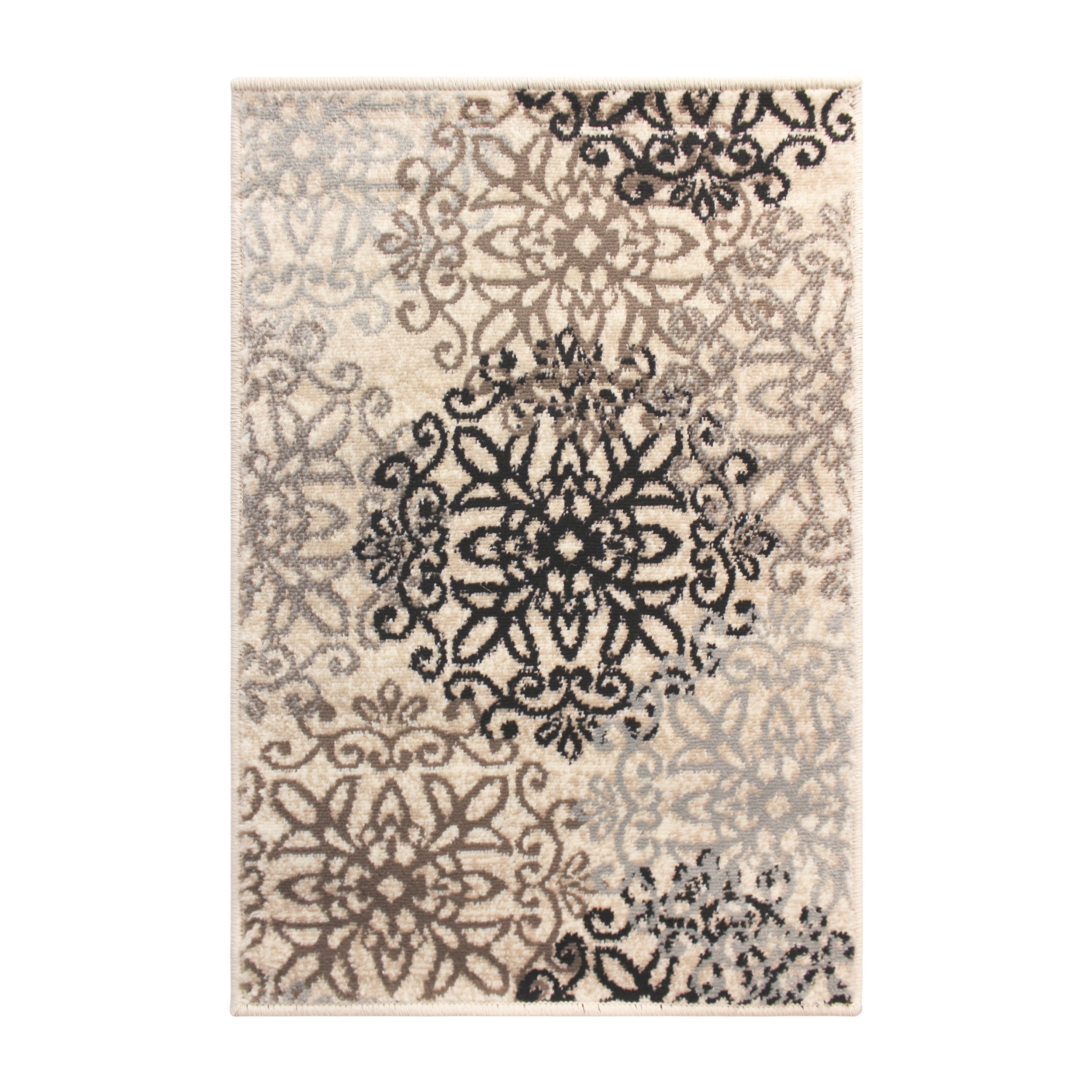 3' x 5' Beige Polypropylene Area Rug main image 0