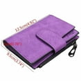 thumbnail image 5 of Jamlynbo Women Small Portative Short Leather Wallet Handbag Purse With Coin Purse Pocket And ID Window RFID Blocking, 5 of 5