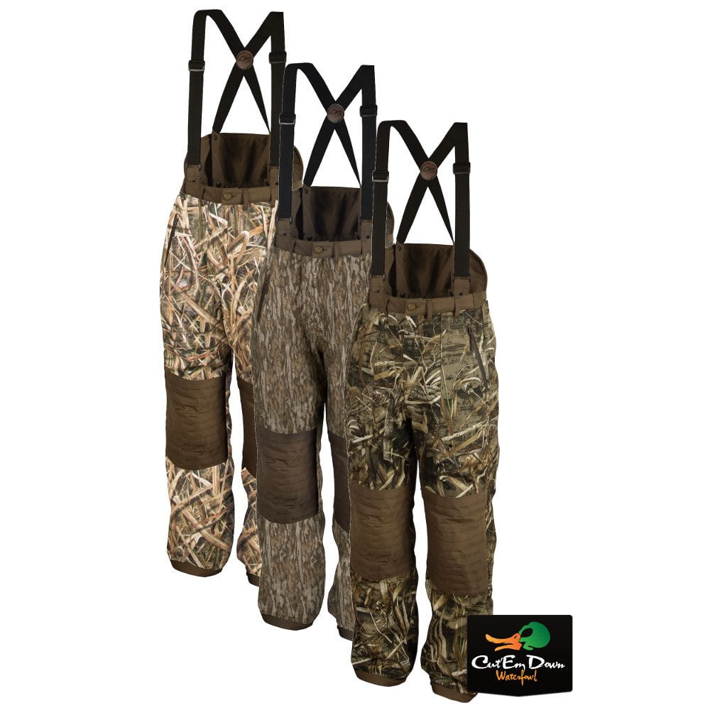 DRAKE WATERFOWL LST GUARDIAN ELITE HIGH BACK HUNT PANTS INSULATED