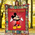 thumbnail image 3 of Manta ligera con estampado de princesas de Disney para sala de estar, dormitorio, habitación de niños, cálida, regalo de Navidad, 3 of 5
