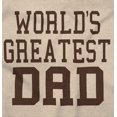 thumbnail image 2 of Father's Day World's Greatest Dad Hoodie Hooded Sweatshirt Men Brisco Brands X, 2 of 6