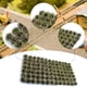 thumbnail image 5 of Hierba de racimo grande, juego de mechones de hierba, racimo de flores, decoración de escenario de diorama, para Amarillo verde, 5 of 7