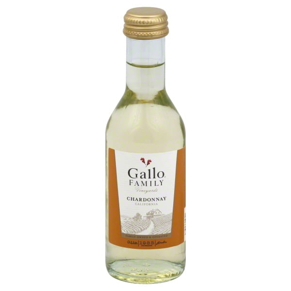 Gallo Family Vineyards Chardonnay Wine, 187 mL