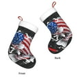 thumbnail image 3 of Salouo Largemouth Bass Fish in USA Print Christmas Stockings,Large Xmas Stocking Set of 1 Holiday and Farmhouse Stocking for Christmas Holiday Party Decoration(17.7*11 Inch), 3 of 7