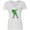 AA-White, variant on St. Patrick's Day Dabbing Leprechaun Women's V-Neck T-Shirt