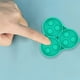 thumbnail image 3 of Triángulo Push Bubble Toys Llavero Anti Stress Fidget Sensory Toy (Verde) Ehuebsd Para estrenar, 3 of 8