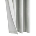thumbnail image 3 of Thermaplus Alpine Blackout Premium Stylish and Functional Grommet Curtain Panel 52" x 63" White, 3 of 5