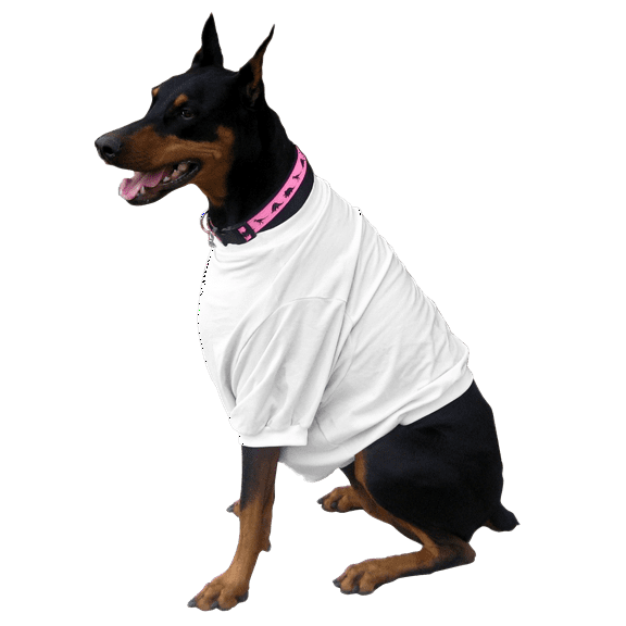 Boxer / Doberman Shorty T-Shirt - Fits 56 to 110 Pound Dog - Available in 6 Colors!