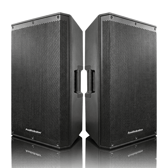 Pack 2 Bocinas Amplificadas 15" 600w RMS Audiobahn ELECTRO15