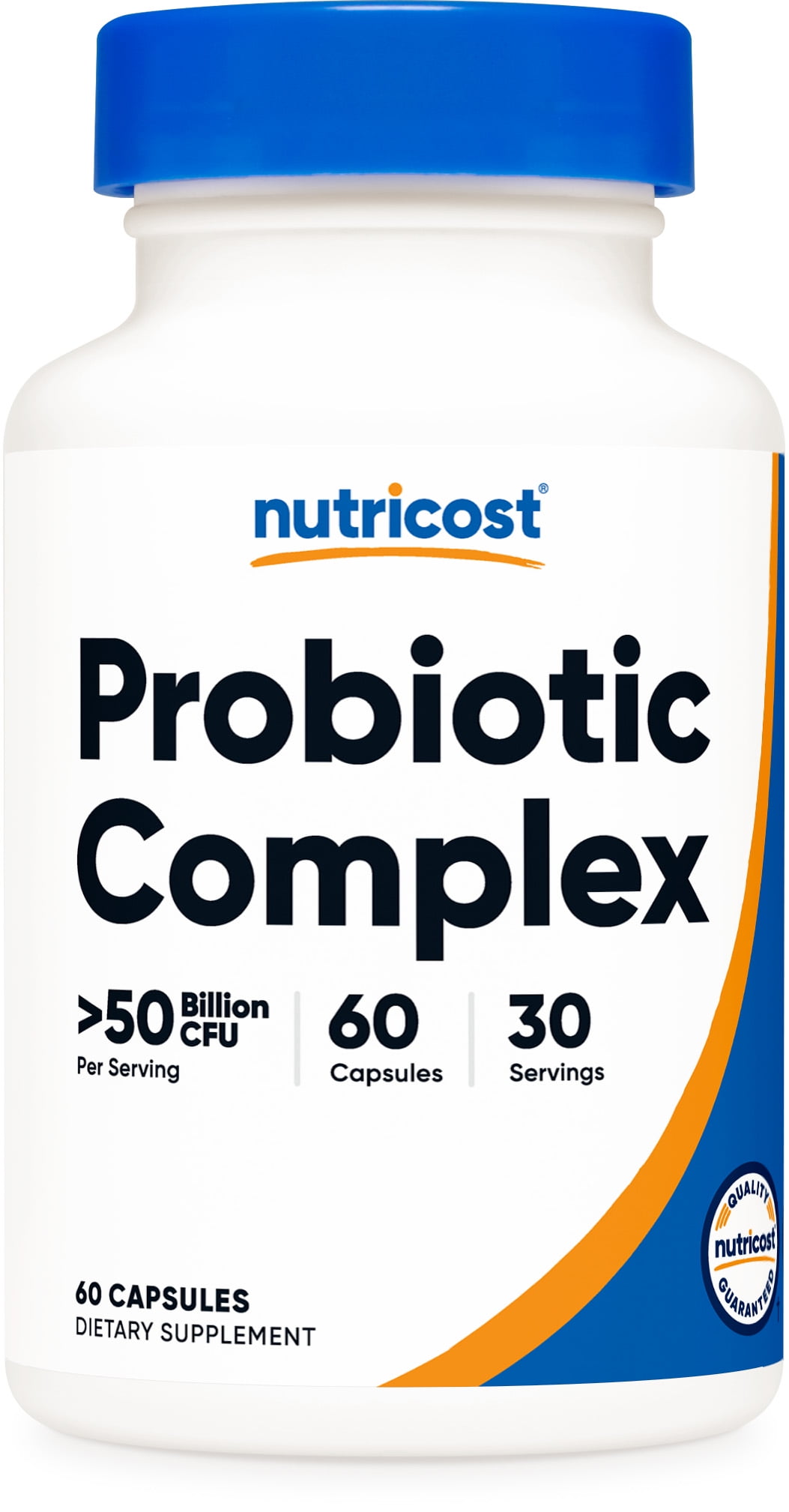 Nutricost Probiotic Complex - 50 Billion CFU, 60 Capsules - Probiotic Supplement (Unisex)