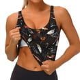 thumbnail image 4 of Lsque Animal Koi Fish Printed Women'S Sports Bra, Compression, Moisture Wicking, High-Impact Sports Bra For Women,Supportive sports bra-X-Large, 4 of 9