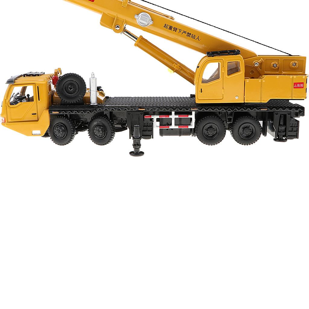 Diecast cars : 55 Alloy Sliding Construction Crane Model toys, Children's Educational Toys 19.49 x 4 inch