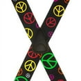 thumbnail image 3 of SuspenderStore Peace Sign Suspenders - Clip - 3 Sizes, 3 of 4