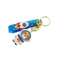 thumbnail image 2 of Llavero Animal creativamente astronauta colorido llaves anillos delicado colgante de dibujos animados cumpleaños Navidad regalo único diario Ropa, zapatos y accesorios Miscelánea oso azul Minnieouse AP014350-04, 2 of 6