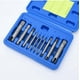 thumbnail image 1 of Juego de 10 extractores de grifos rotos | Kit para extraer pernos y tornillos dañados | Construcción de aleación de acero | Incluye tamaños n.° 1-n.° 10, 1 of 6
