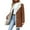 N169-Brown, variant on NAFUU Womens Jacket Winter Coats Suede Jacket Casual Long Coat With Notched Lapel Warm Overcoat Outdoor Fall Fashion Women Fashion Jackets